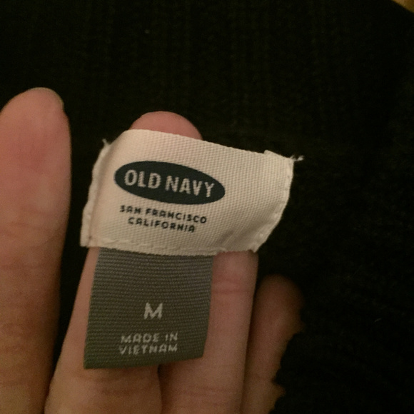 Old Navy Black Turtleneck Sweater - Picture 6 of 7